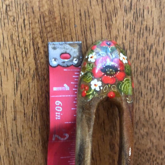 Ash Wood Hair fork Hairpin - Picture 5 of 8
